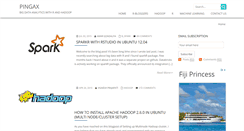 Desktop Screenshot of pingax.com