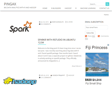 Tablet Screenshot of pingax.com